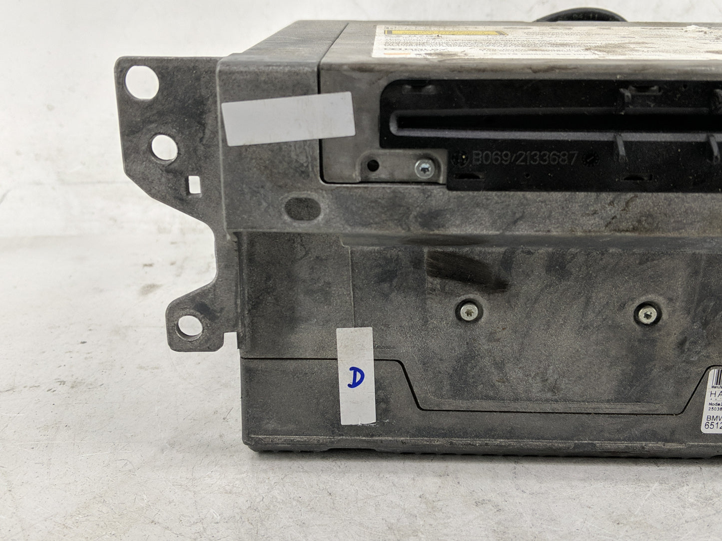 2014-2015 Bmw 335i Radio AM FM Cd Player Receiver Replacement P/N:934782301 Fits Fits 2014 2015 2016 OEM Used Auto Parts - O