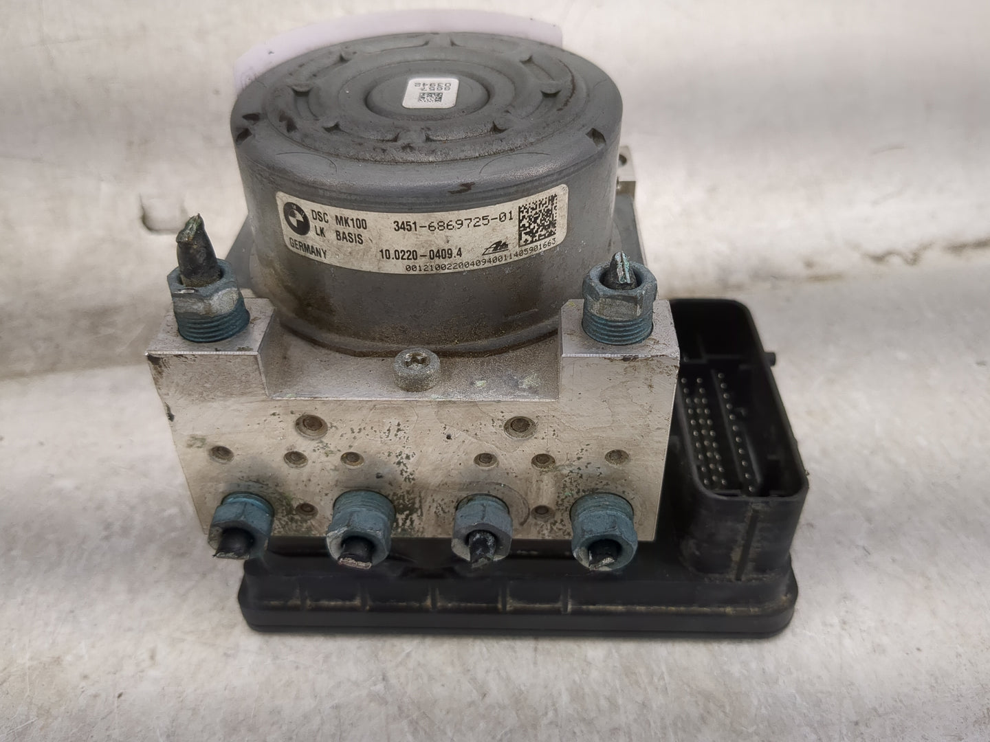 2014-2015 Bmw 335i ABS Pump Control Module Replacement Fits Fits 2014 2015 2016 2017 2018 2019 2020 2021 OEM Used Auto Parts