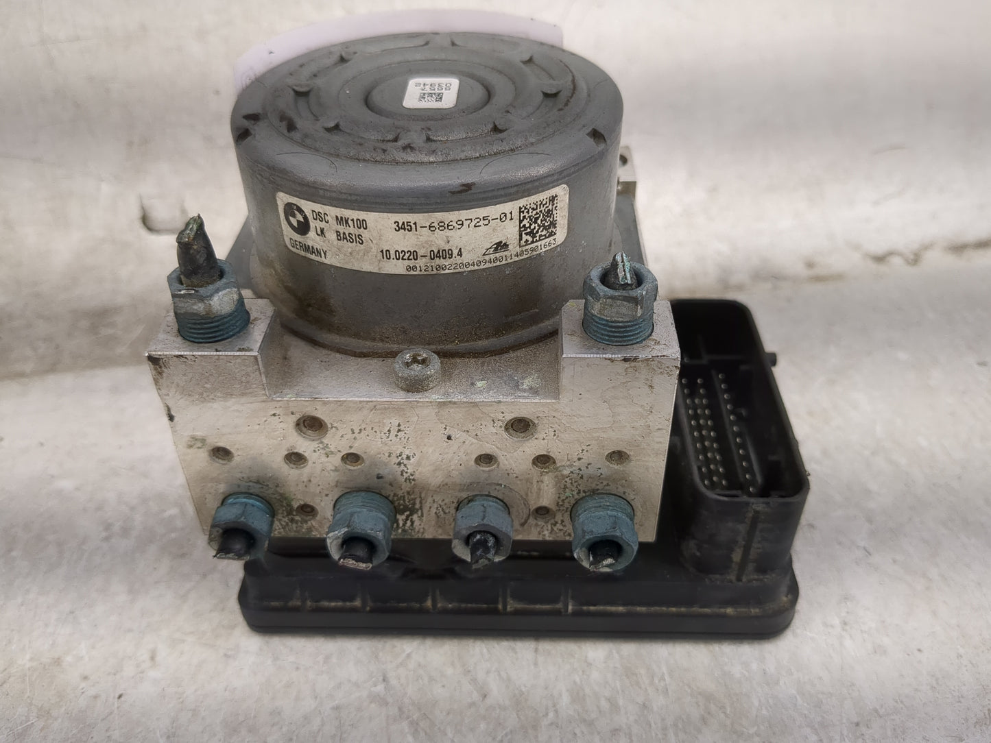 2014-2015 Bmw 335i ABS Pump Control Module Replacement Fits Fits 2014 2015 2016 2017 2018 2019 2020 2021 OEM Used Auto Parts