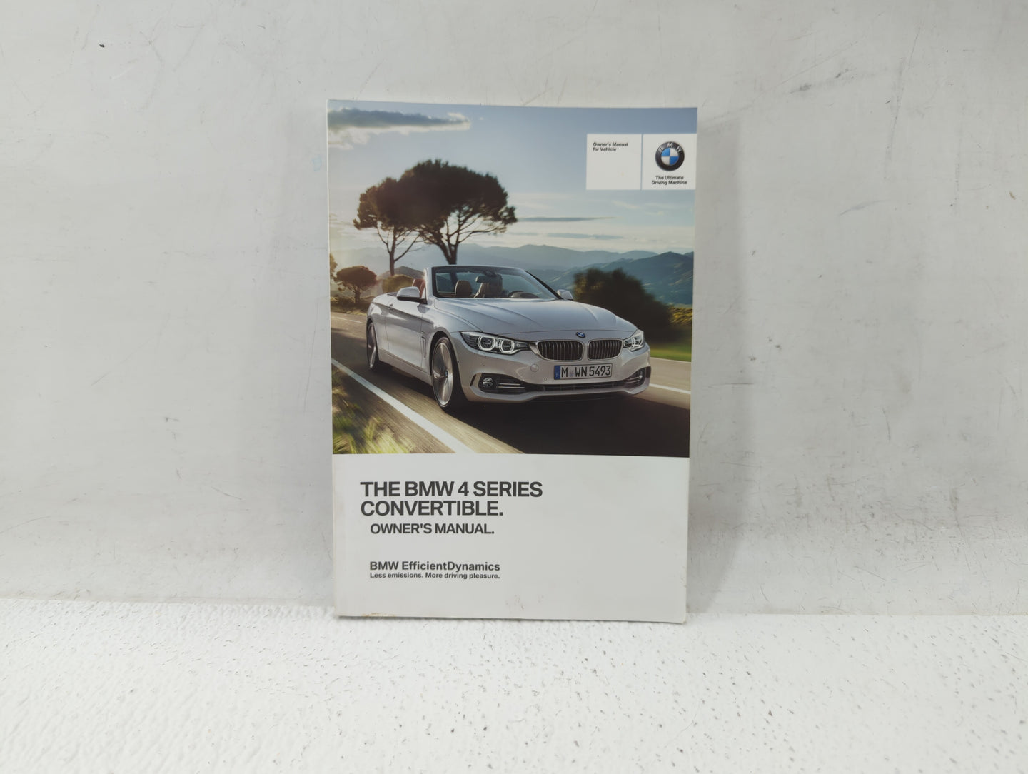 2014 Bmw 420i Owners Manual Book Guide P/N:01 40 2 925 843 ue OEM Used Auto Parts - Oemusedautoparts1.com