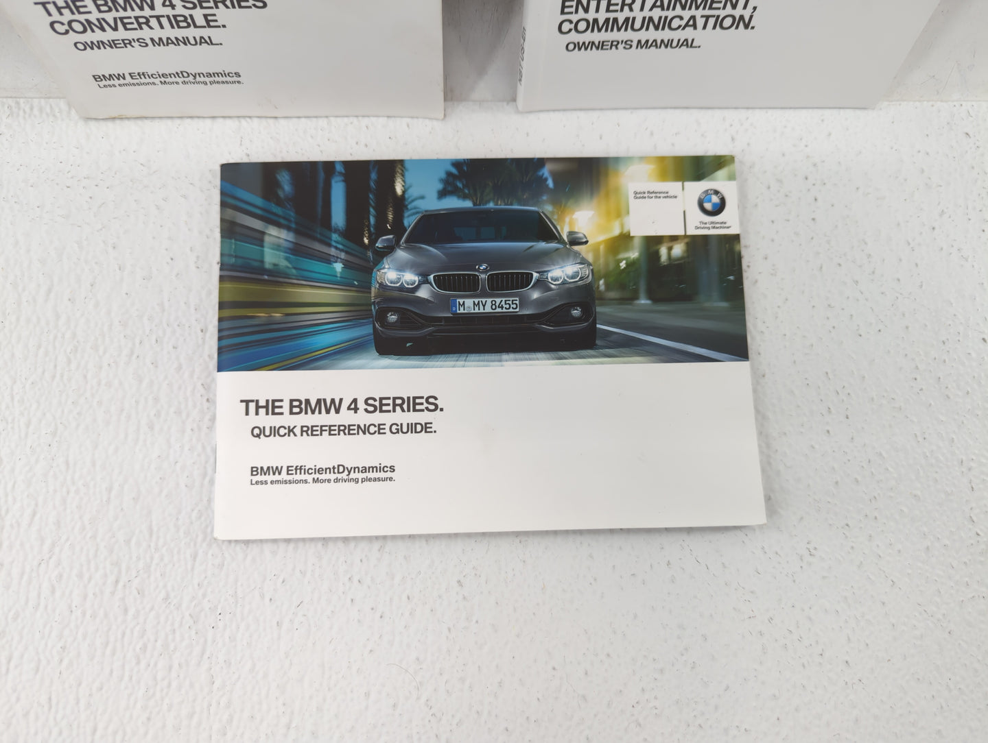2014 Bmw 420i Owners Manual Book Guide P/N:01 40 2 925 843 ue OEM Used Auto Parts - Oemusedautoparts1.com