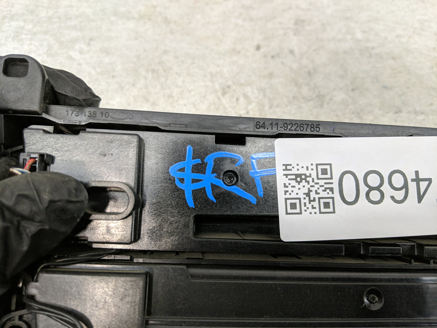 2014 Bmw 428i Climate Control Module Temperature AC/Heater Replacement P/N:173 138 10 64.11-9226785 Fits Fits 2012 2013 OEM 