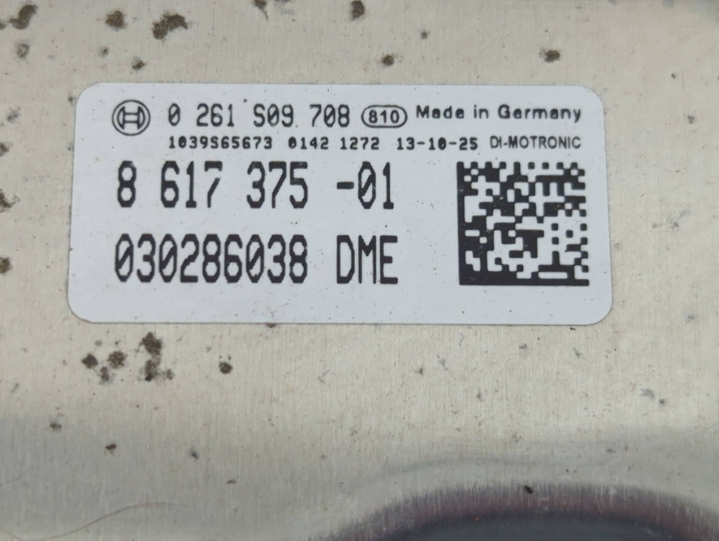 2014-2016 Bmw 428i PCM Engine Control Computer ECU ECM PCU OEM P/N:0 261 S09 70B 030286038 Fits Fits 2013 2014 2015 2016 201