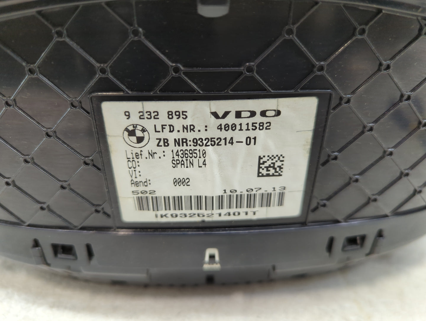 2014-2016 Bmw 428i Instrument Cluster Speedometer Gauges P/N:9 232 895 Miles: Fits Fits 2012 2013 2014 2015 2016 OEM Used Au