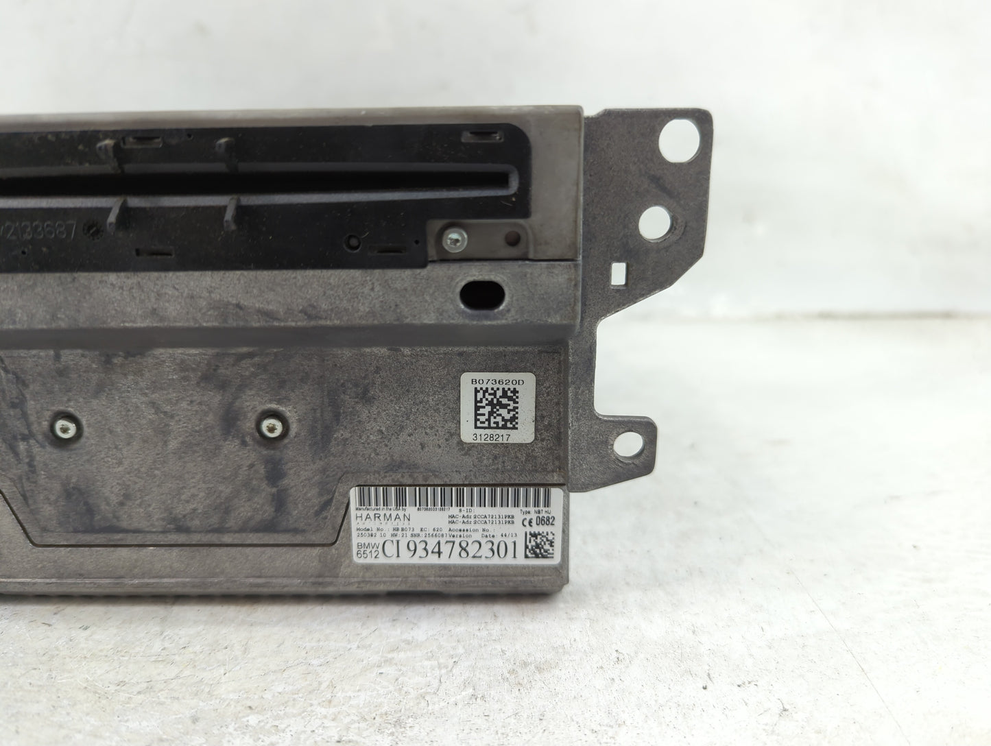 2014-2015 Bmw 428i Radio AM FM Cd Player Receiver Replacement P/N:934782301 Fits Fits 2014 2015 2016 2017 OEM Used Auto Part