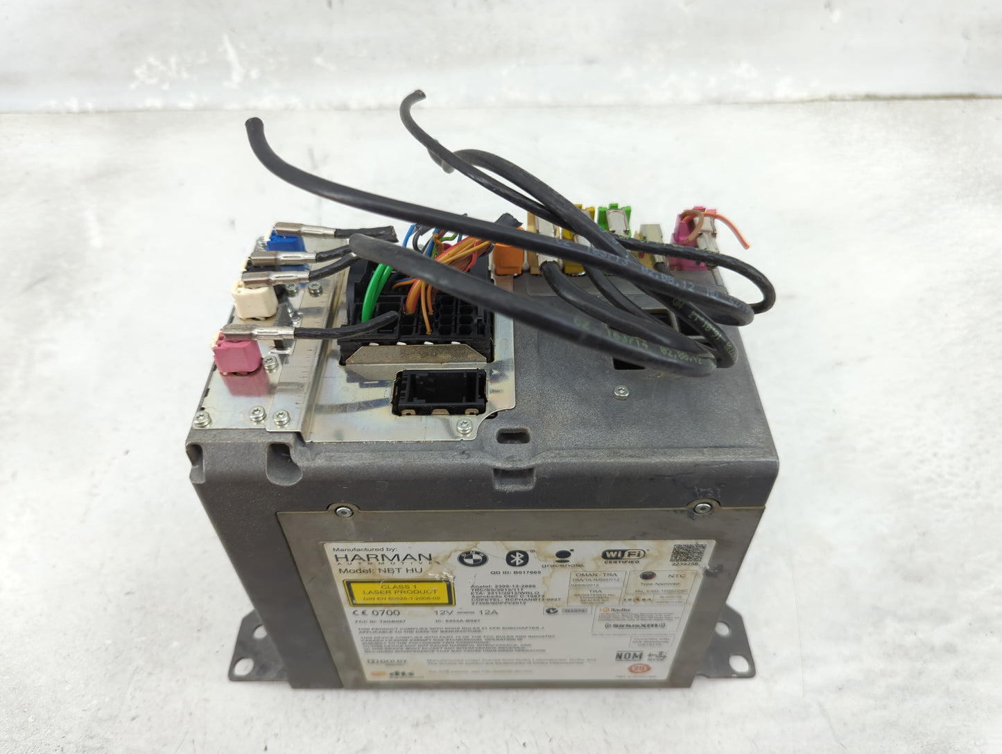 2014-2015 Bmw 428i Radio AM FM Cd Player Receiver Replacement P/N:934782301 Fits Fits 2014 2015 2016 2017 OEM Used Auto Part