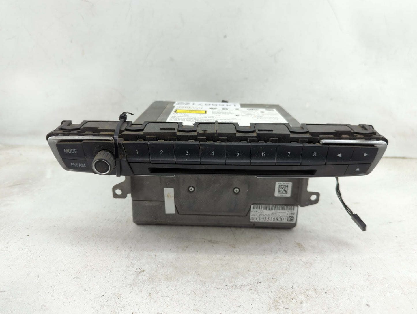 2014-2015 Bmw 428i Radio AM FM Cd Player Receiver Replacement P/N:935168201 Fits Fits 2014 2015 2016 2017 2019 OEM Used Auto