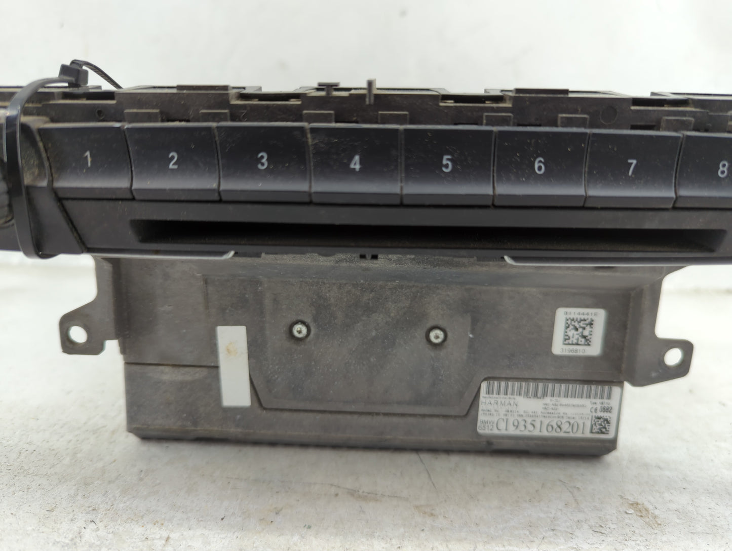 2014-2015 Bmw 428i Radio AM FM Cd Player Receiver Replacement P/N:935168201 Fits Fits 2014 2015 2016 2017 2019 OEM Used Auto