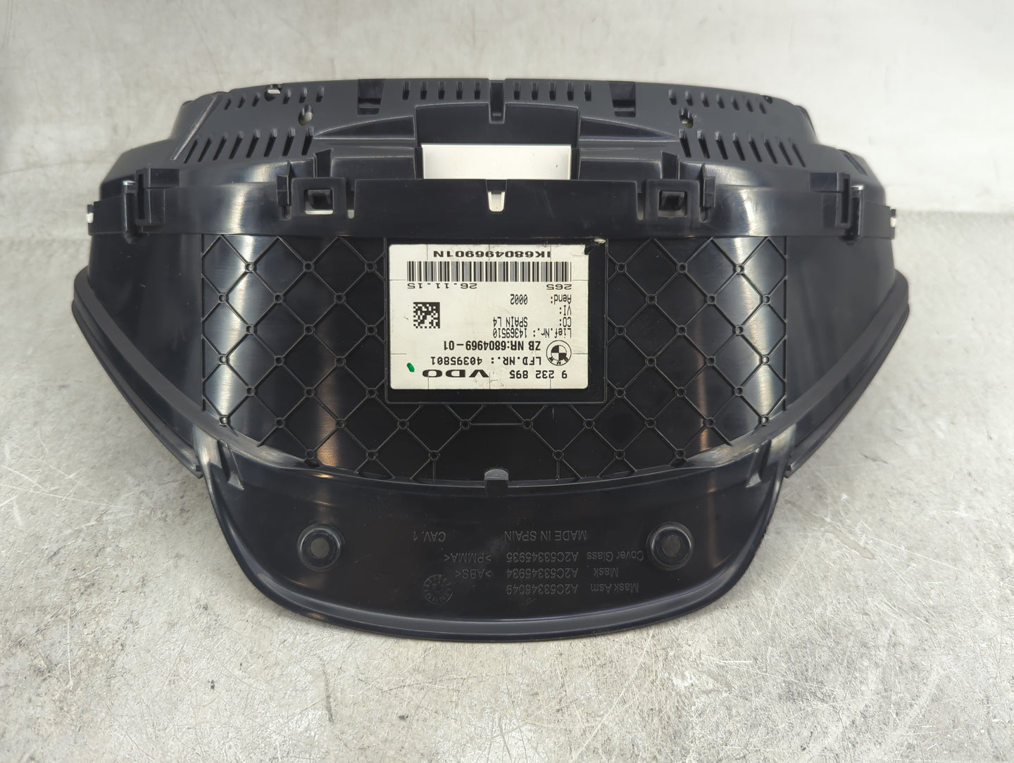 2014-2016 Bmw 428i Instrument Cluster Speedometer Gauges P/N:9 232 895 Miles: Fits Fits 2012 2013 2014 2015 2016 OEM Used Au