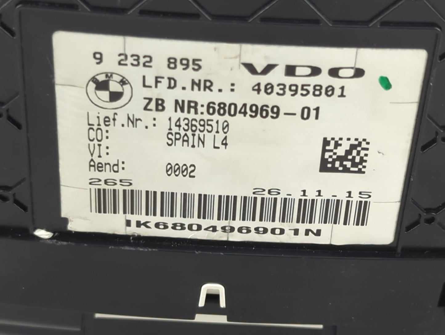 2014-2016 Bmw 428i Instrument Cluster Speedometer Gauges P/N:9 232 895 Miles: Fits Fits 2012 2013 2014 2015 2016 OEM Used Au