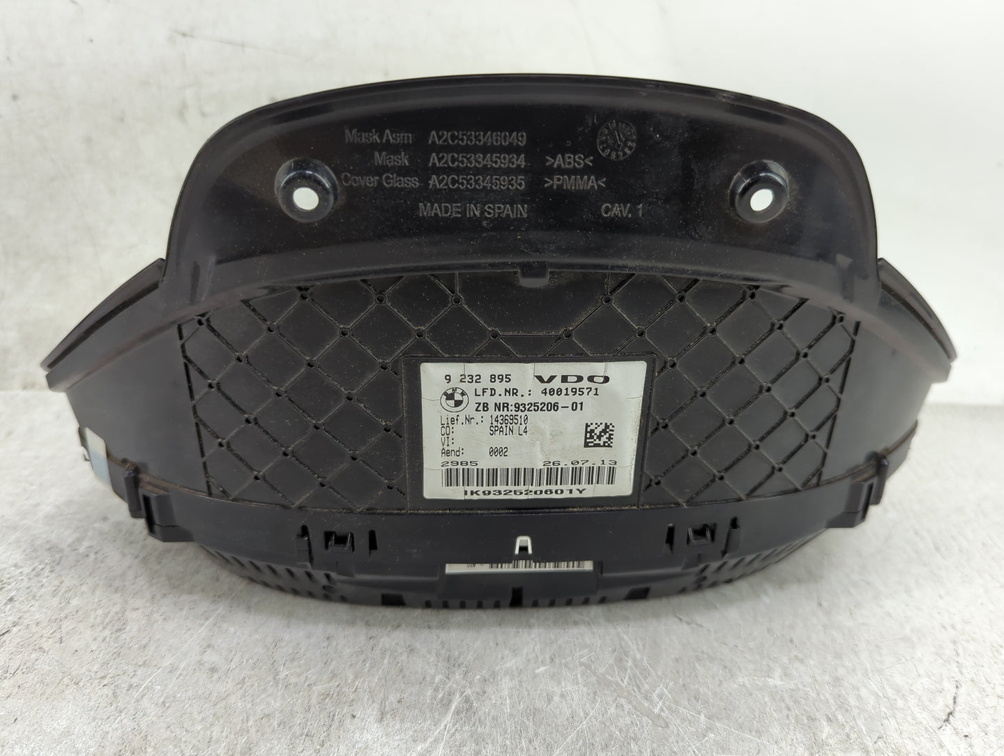 2014-2016 Bmw 428i Instrument Cluster Speedometer Gauges P/N:9232895 9325206-01 Miles:41K Fits OEM Used Auto Parts - Oemused