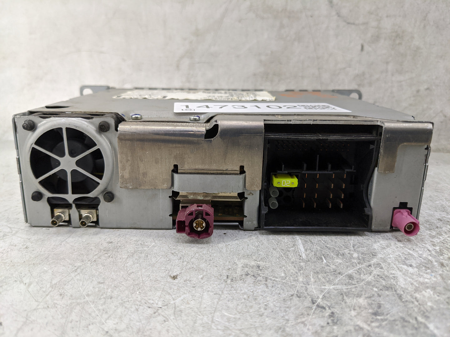 2014 Bmw 428i Radio AM FM Cd Player Receiver Replacement P/N:9341083-01 A2C92722400, A2C31366600 Fits OEM Used Auto Parts - 
