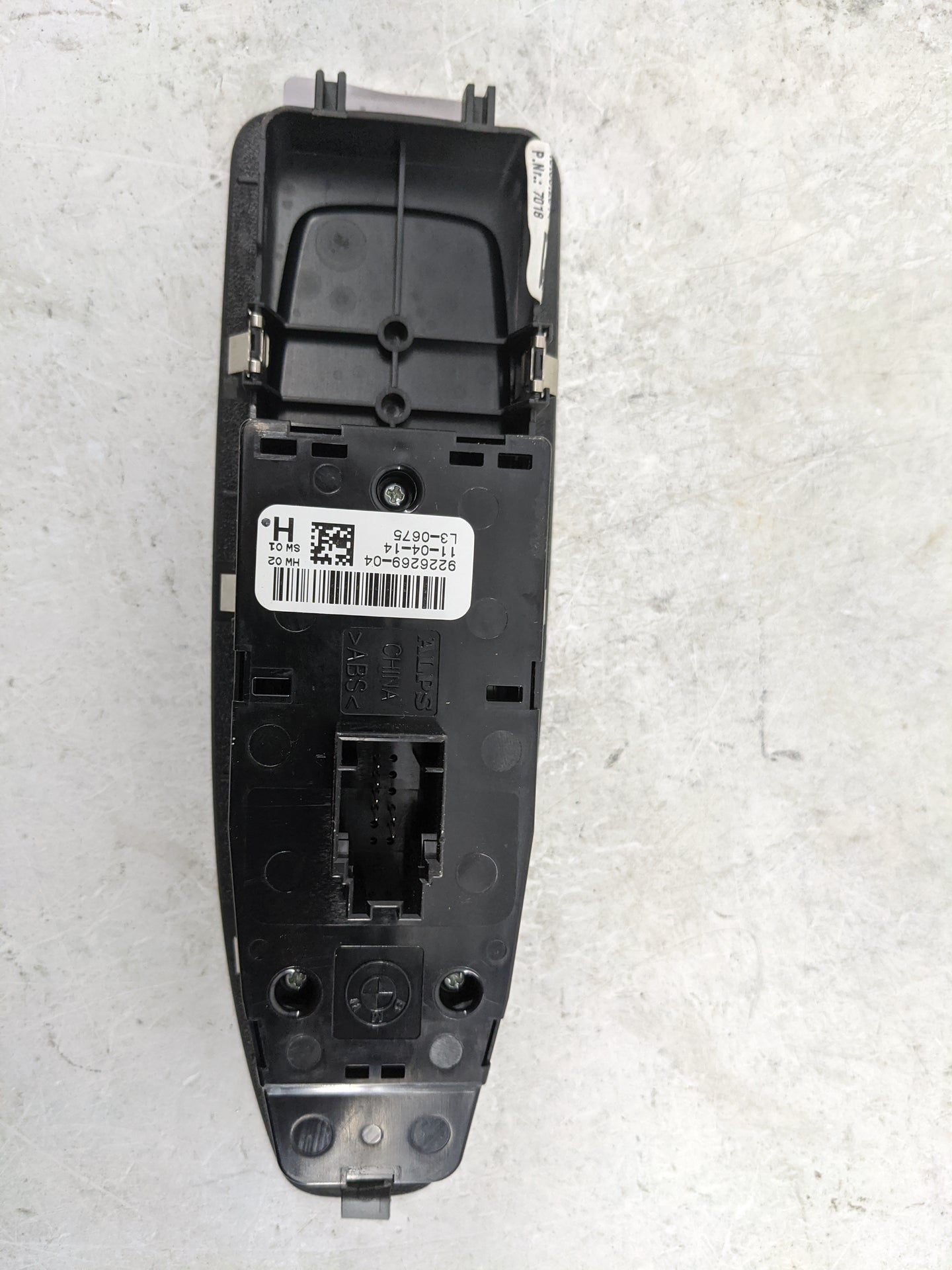 2014-2016 Bmw 428i Master Power Window Switch Replacement Driver Side Left P/N:9226269-04 Fits OEM Used Auto Parts - Oemused