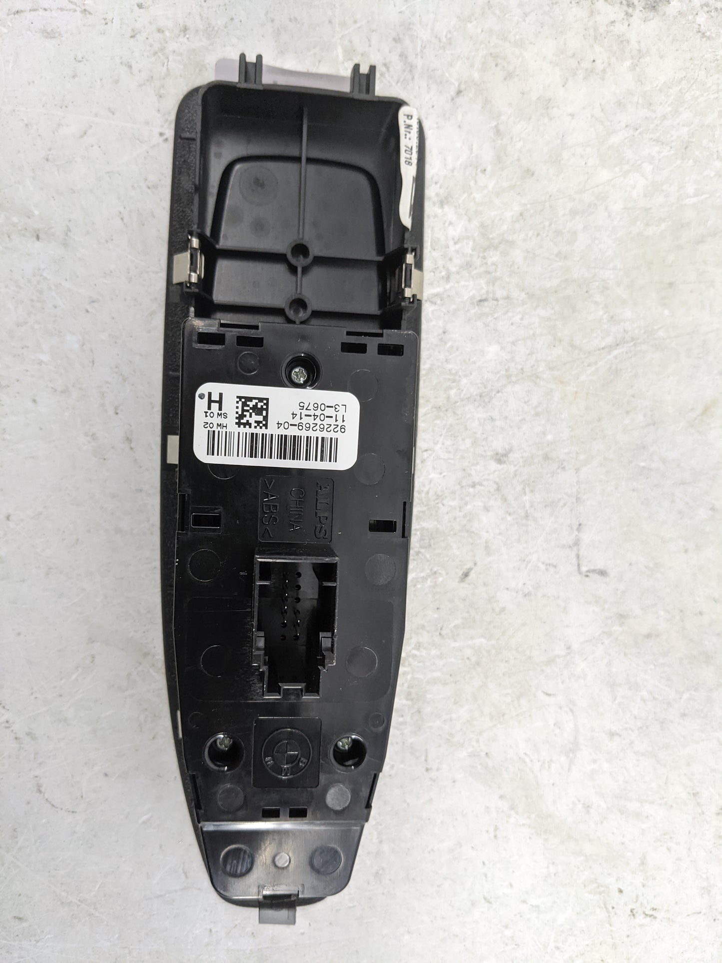 2014-2016 Bmw 428i Master Power Window Switch Replacement Driver Side Left P/N:9226269-04 Fits OEM Used Auto Parts - Oemused