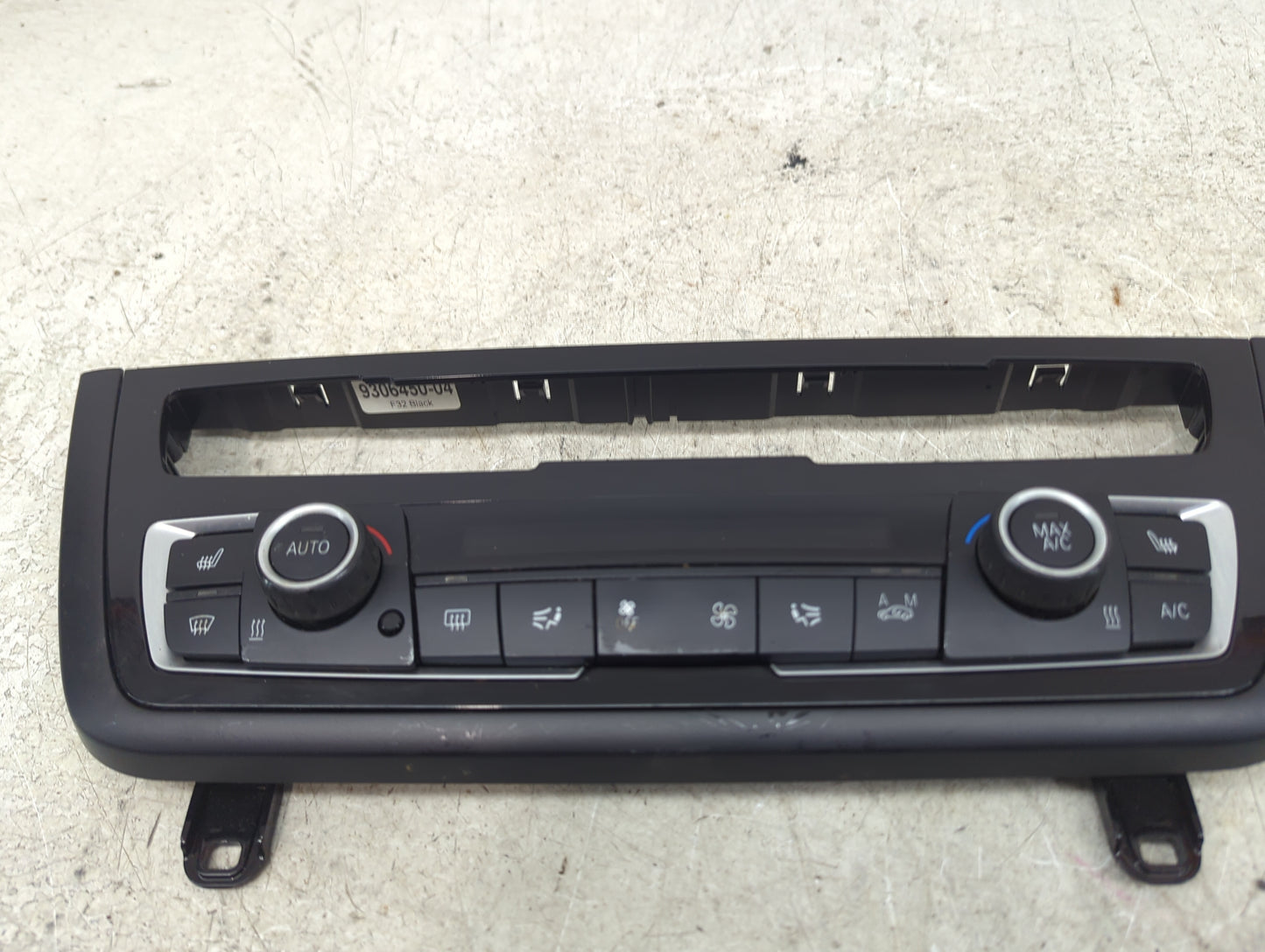 2014-2015 Bmw 428i Climate Control Module Temperature AC/Heater Replacement P/N:9306450-04 Fits Fits 2014 2015 OEM Used Auto