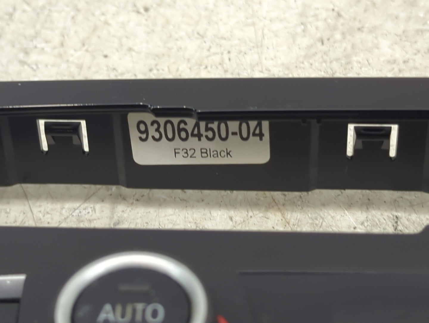 2014-2015 Bmw 428i Climate Control Module Temperature AC/Heater Replacement P/N:9306450-04 Fits Fits 2014 2015 OEM Used Auto
