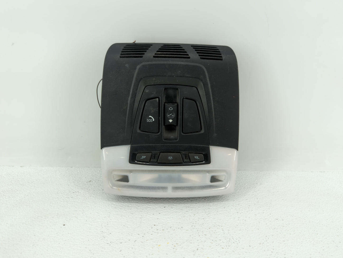 2014 Bmw 428i Overhead Console W/rear Climate Control Black - Oemusedautoparts1.com
