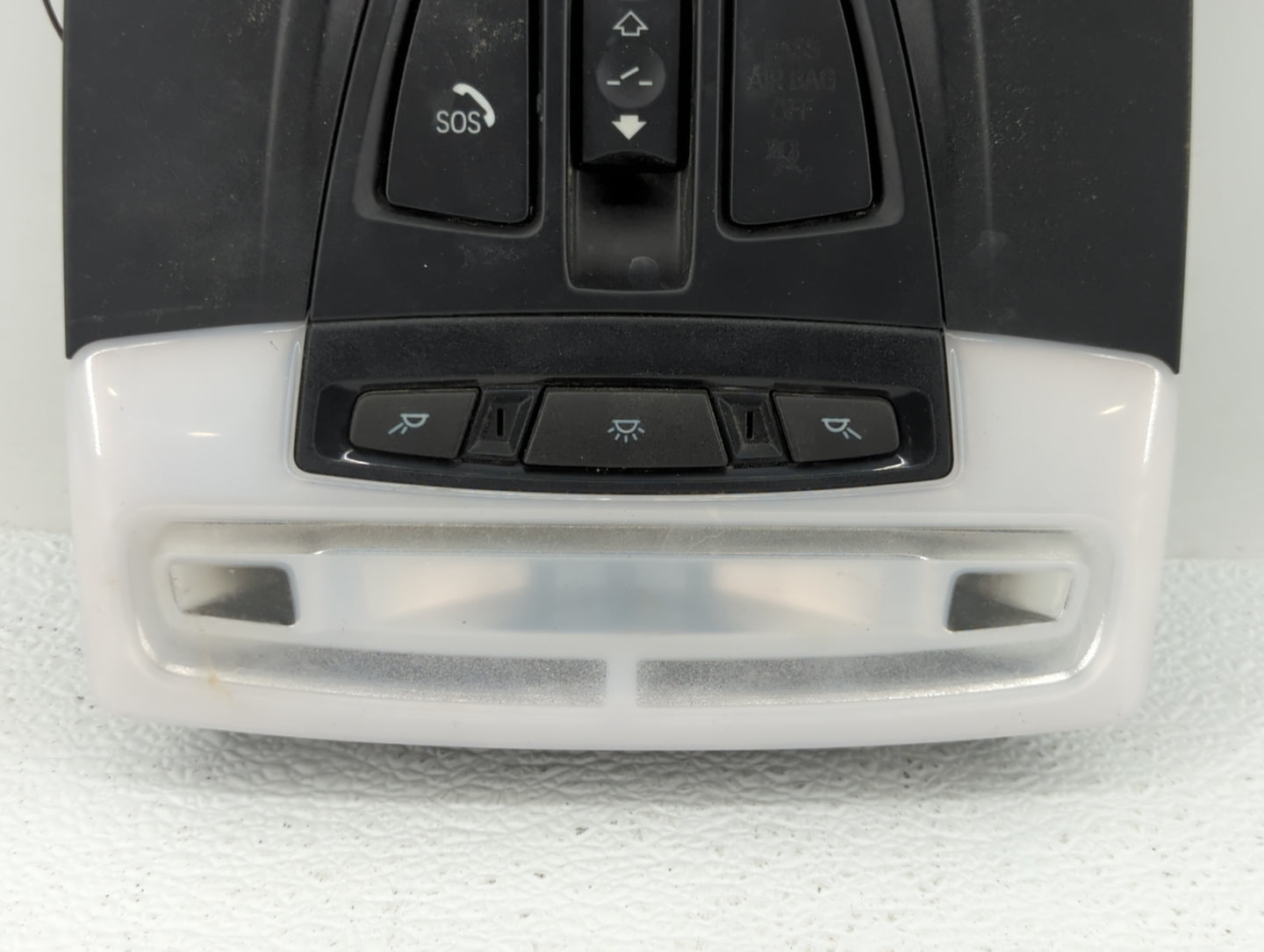 2014 Bmw 428i Overhead Console W/rear Climate Control Black - Oemusedautoparts1.com
