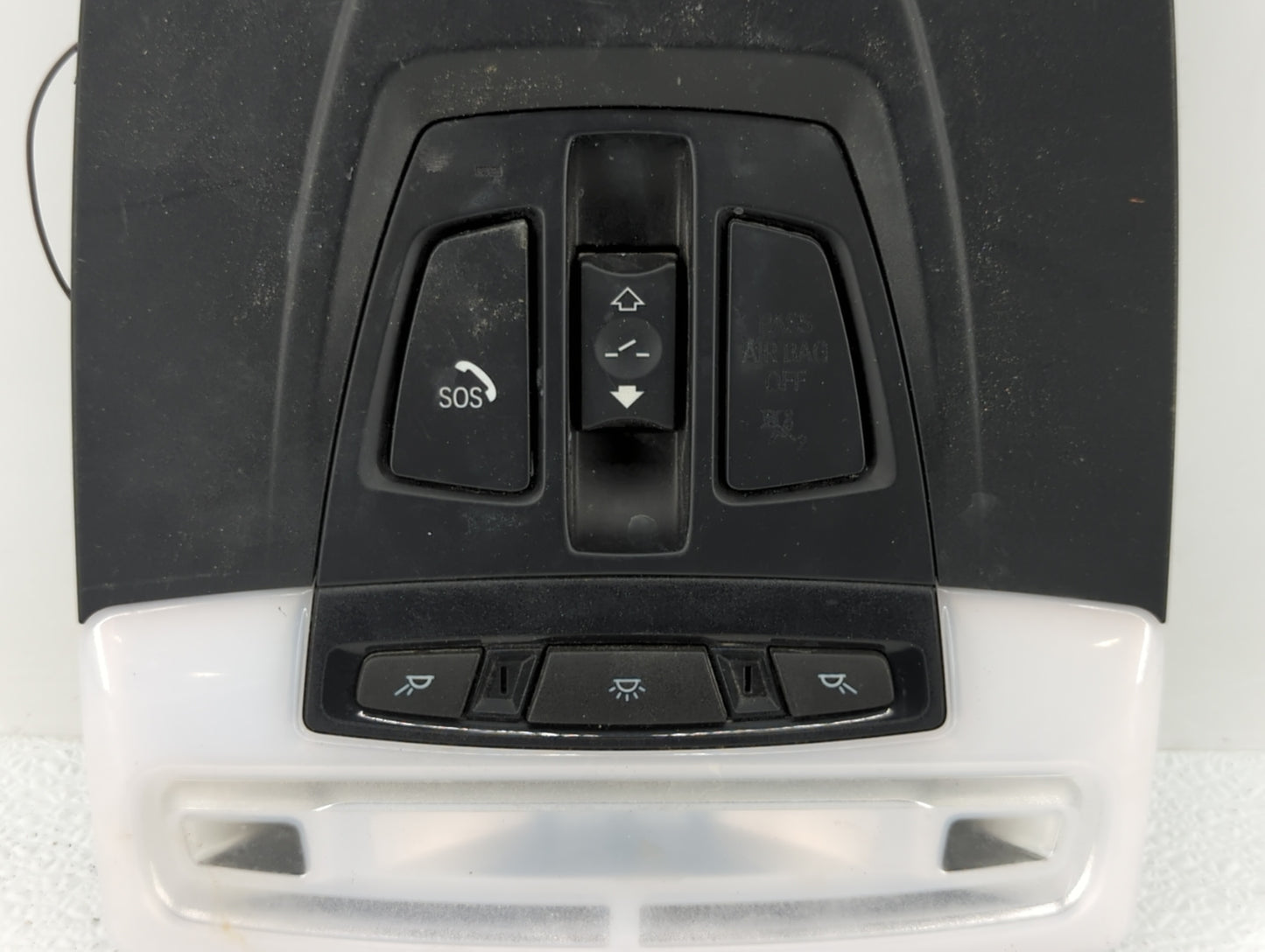 2014 Bmw 428i Overhead Console W/rear Climate Control Black - Oemusedautoparts1.com