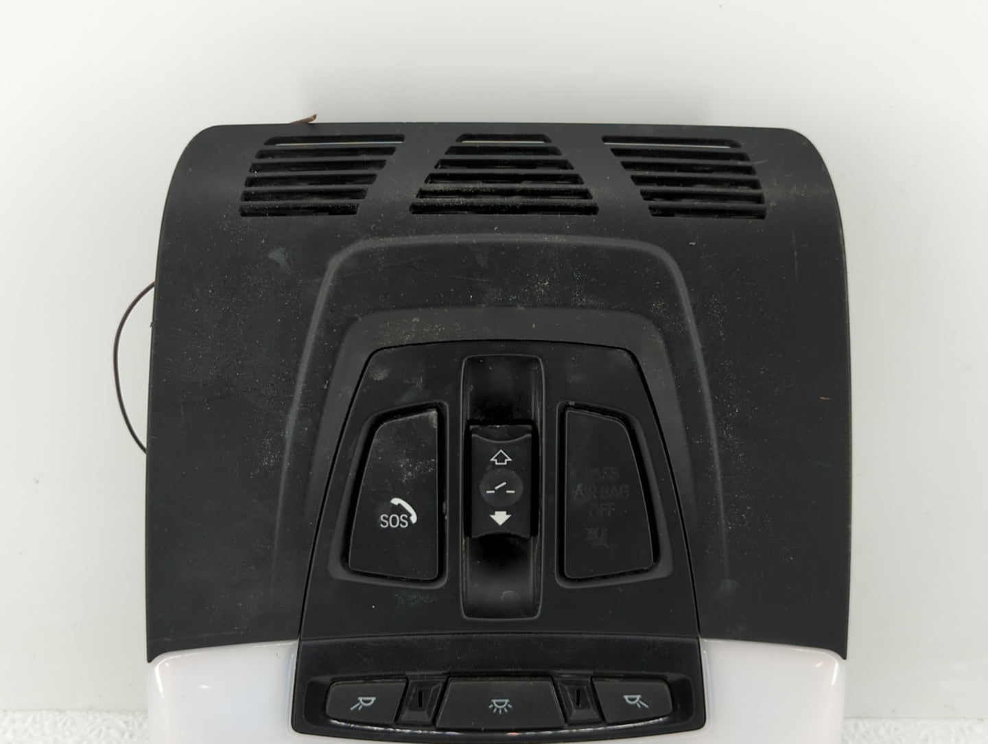 2014 Bmw 428i Overhead Console W/rear Climate Control Black - Oemusedautoparts1.com