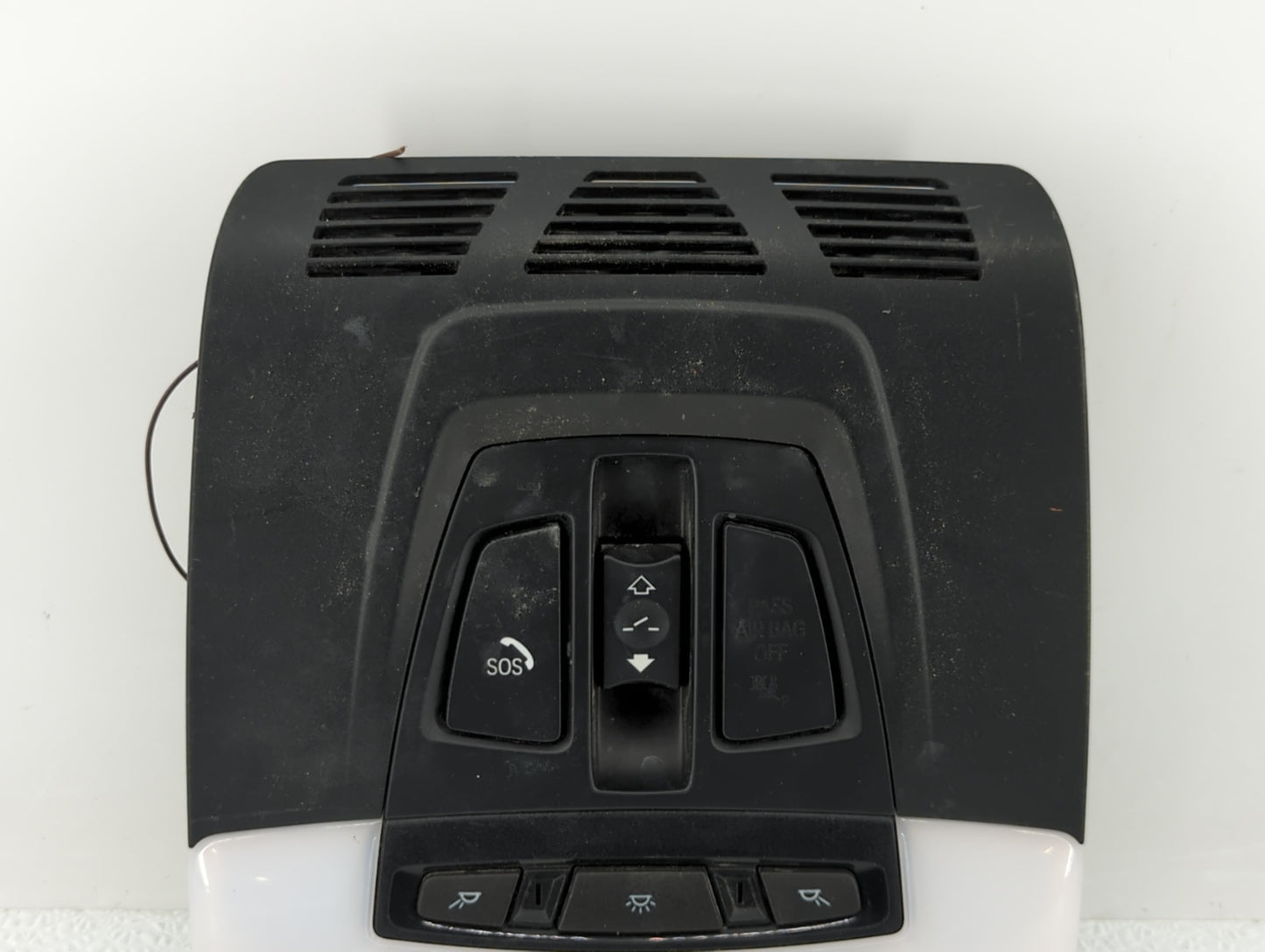 2014 Bmw 428i Overhead Console W/rear Climate Control Black - Oemusedautoparts1.com