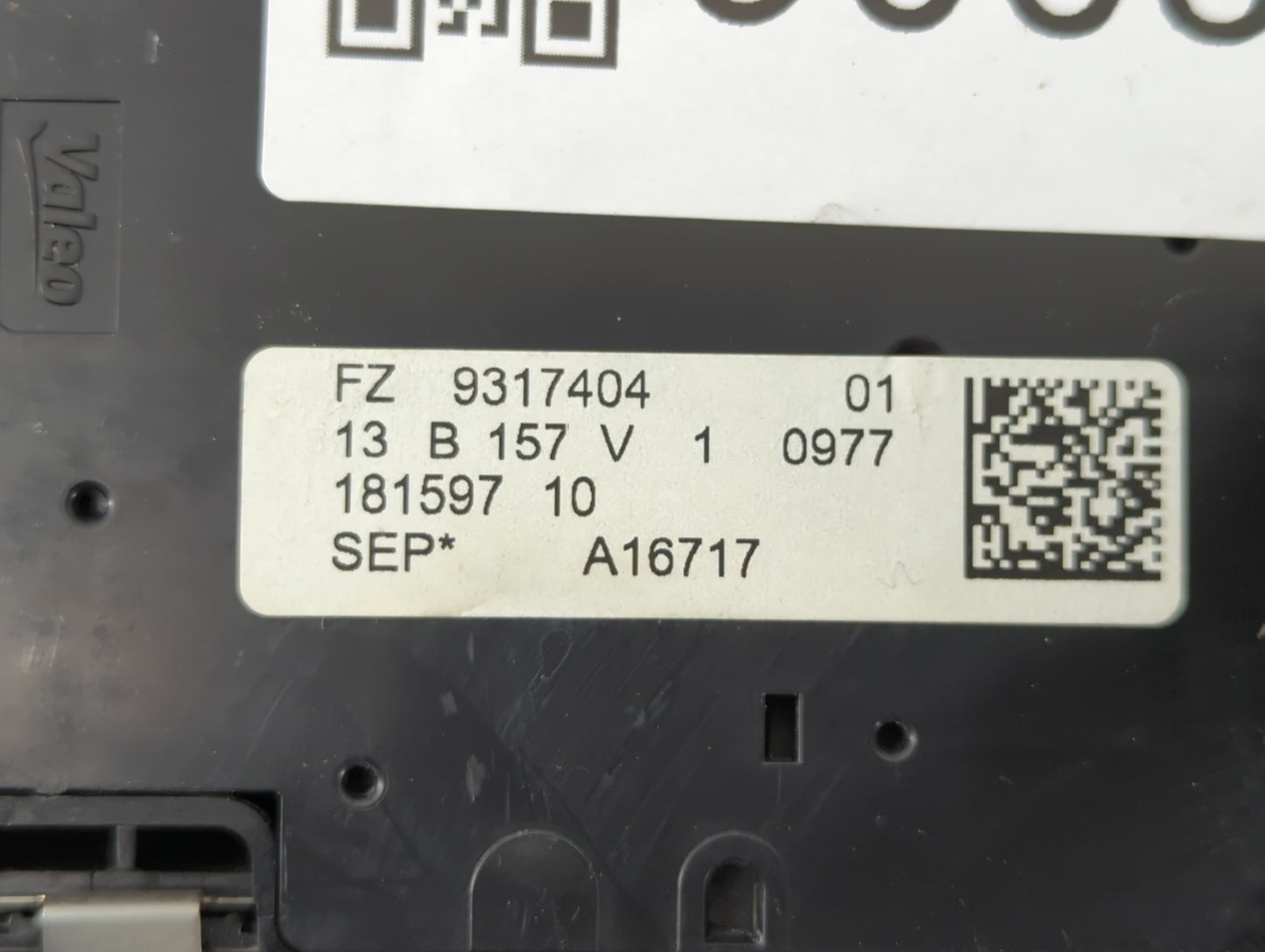 2014 Bmw 428i Overhead Console W/rear Climate Control Black - Oemusedautoparts1.com