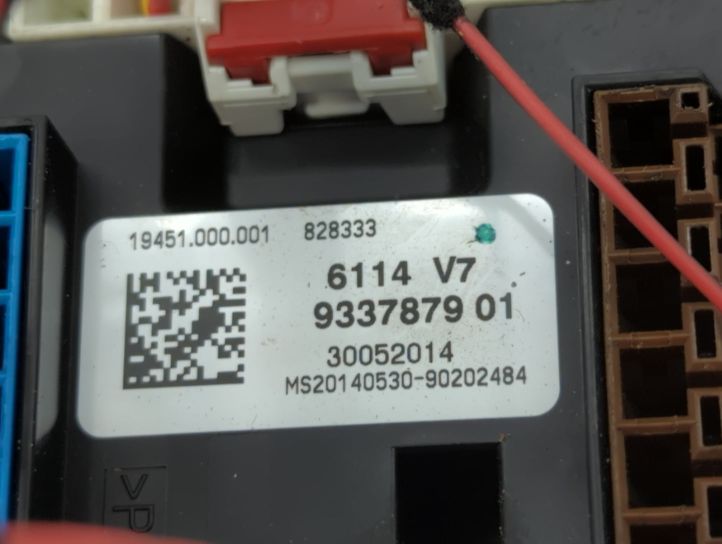 2014-2016 Bmw 428i Fusebox Fuse Box Panel Relay Module P/N:9337879 Fits Fits 2012 2013 2014 2015 2016 2017 2018 2019 2020 20