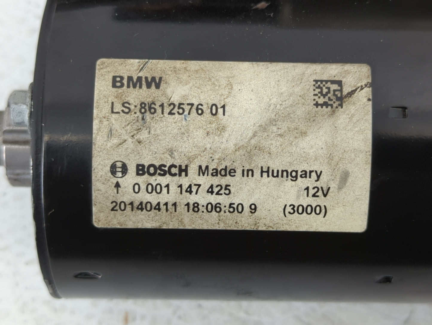 2014-2016 Bmw 428i Car Starter Motor Solenoid OEM P/N:0 001 147 425 Fits Fits 2012 2013 2014 2015 2016 2017 2018 OEM Used Au