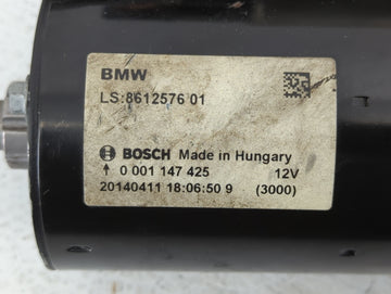 2014-2016 Bmw 428i Car Starter Motor Solenoid OEM P/N:0 001 147 425 Fits Fits 2012 2013 2014 2015 2016 2017 2018 OEM Used Auto Parts