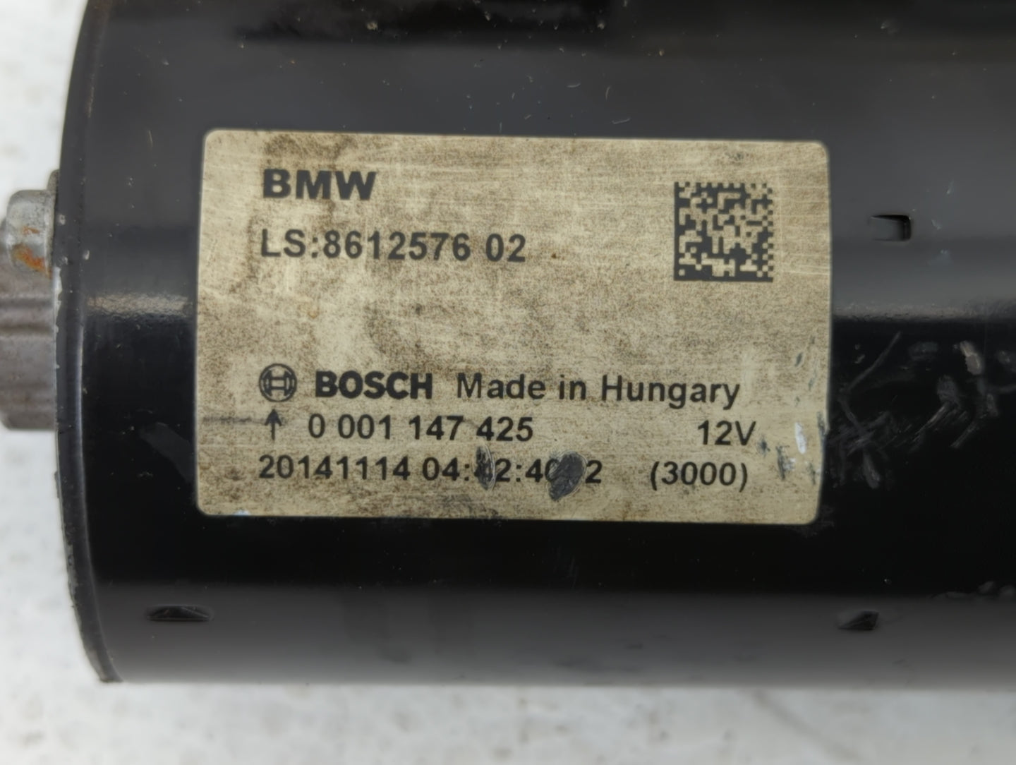 2014-2016 Bmw 428i Car Starter Motor Solenoid OEM P/N:0 001 147 425 Fits Fits 2012 2013 2014 2015 2016 2017 2018 OEM Used Au