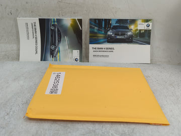2014 Bmw 435 Owners Manual Book Guide P/N:01402926885 OEM Used Auto Parts - Oemusedautoparts1.com