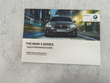 2014 Bmw 435 Owners Manual Book Guide P/N:01402926885 OEM Used Auto Parts