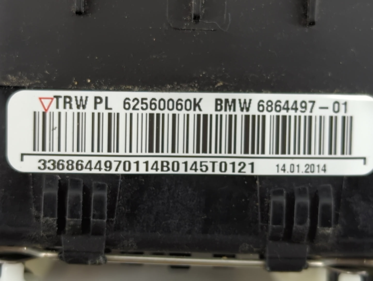 2014-2016 Bmw 435i Air Bag Driver Left Steering Wheel Mounted P/N:6864497-01 Fits OEM Used Auto Parts - Oemusedautoparts1.co