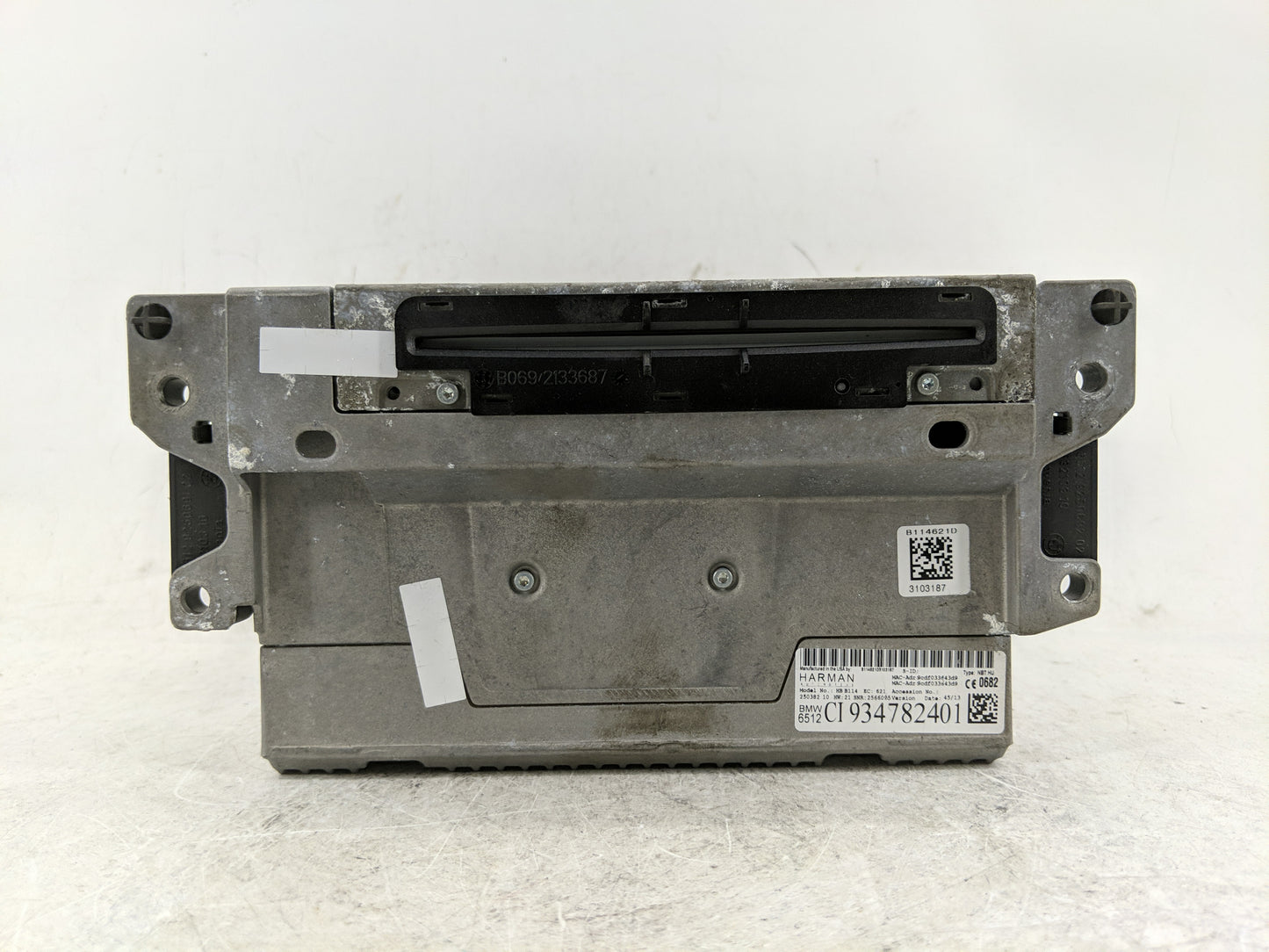 2014 Bmw 528i Radio AM FM Cd Player Receiver Replacement Fits OEM Used Auto Parts - Oemusedautoparts1.com