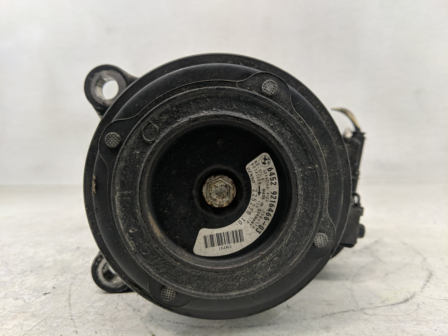 2012-2016 Bmw 528i Air Conditioning A/c Ac Compressor Oem - Oemusedautoparts1.com