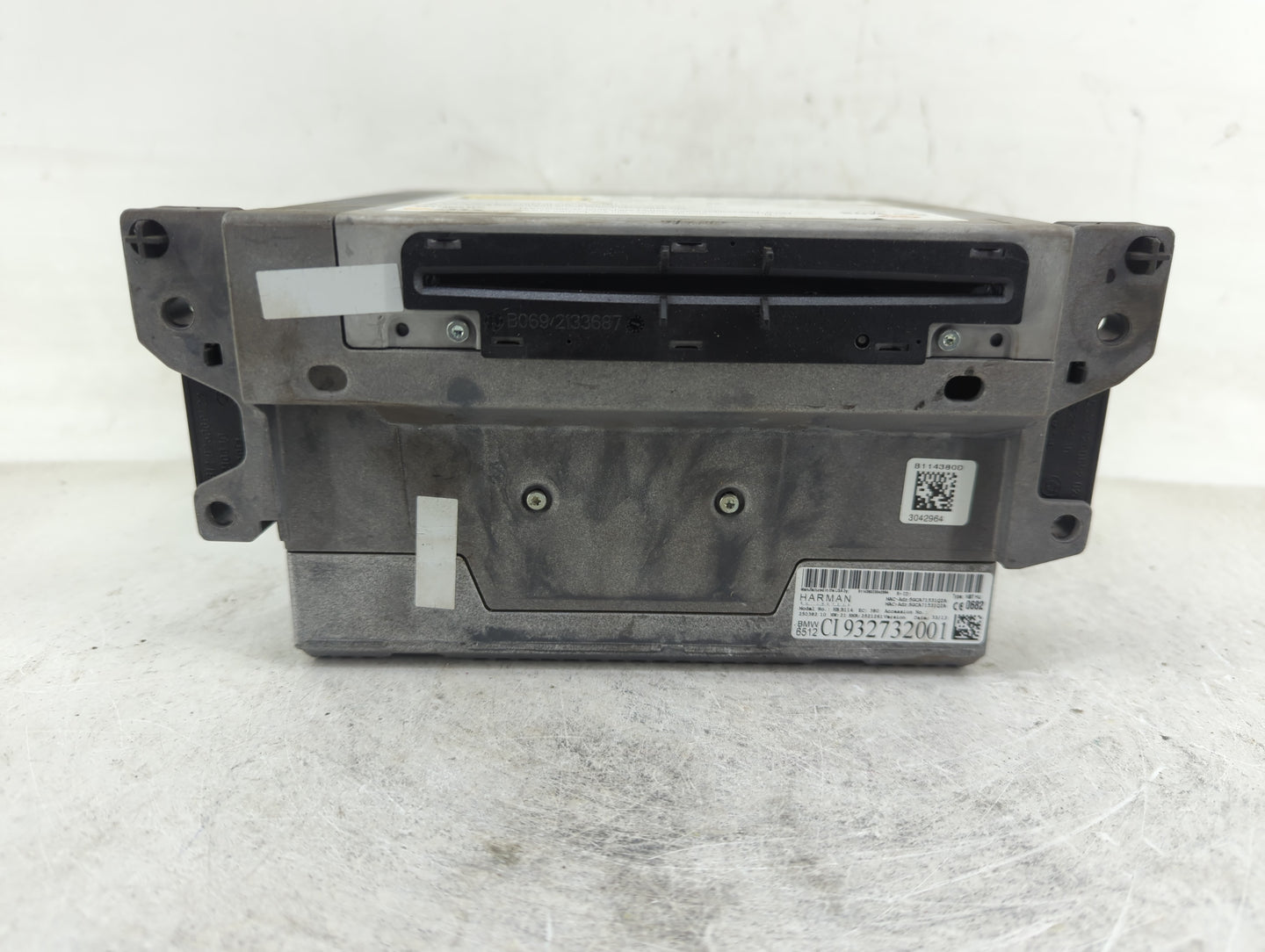 2013-2014 Bmw 528i Radio AM FM Cd Player Receiver Replacement P/N:932732001 Fits Fits 2013 2014 2015 OEM Used Auto Parts - O
