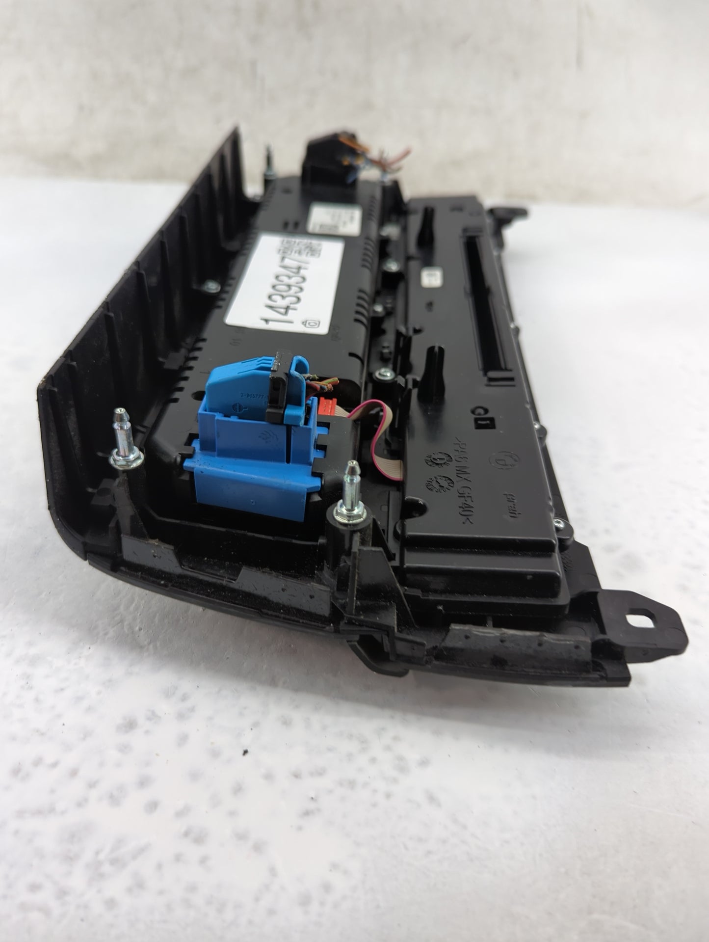 2011-2016 Bmw 528i Climate Control Module Temperature AC/Heater Replacement P/N:9324324-01 Fits Fits 2011 2012 2013 2014 201