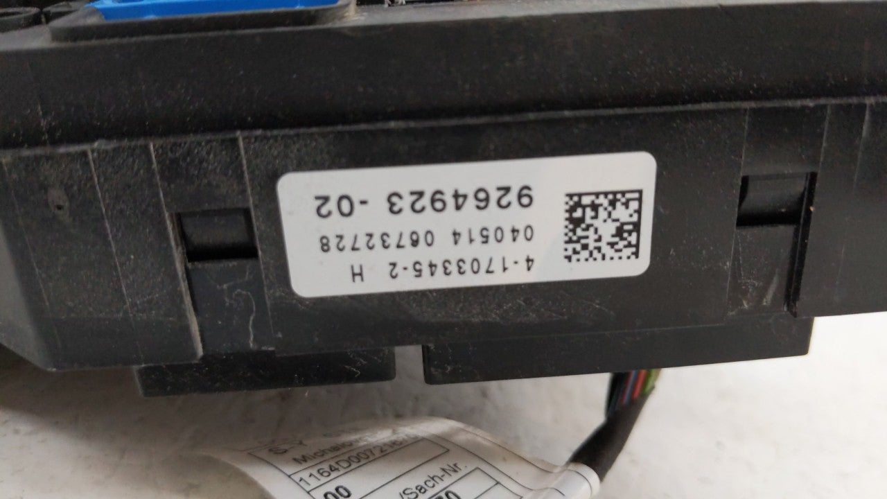 2013-2016 Bmw 528i Fusebox Fuse Box Panel Relay Module Fits Fits 2012 2013 2014 2015 2016 2017 2018 OEM Used Auto Parts - Oe