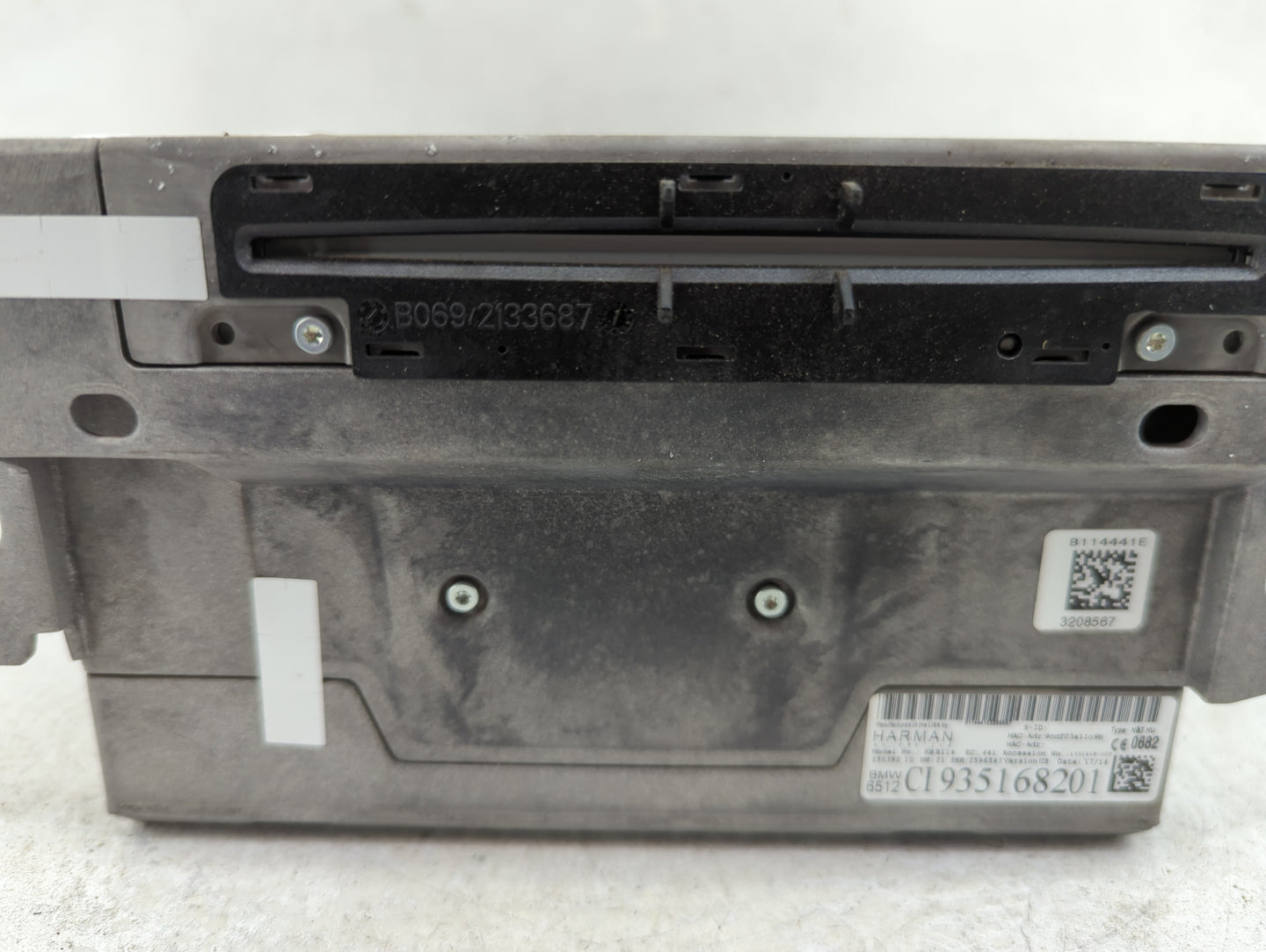 2014-2016 Bmw 528i Radio AM FM Cd Player Receiver Replacement P/N:CI 935168201 Fits Fits 2014 2015 2016 2017 2019 OEM Used A