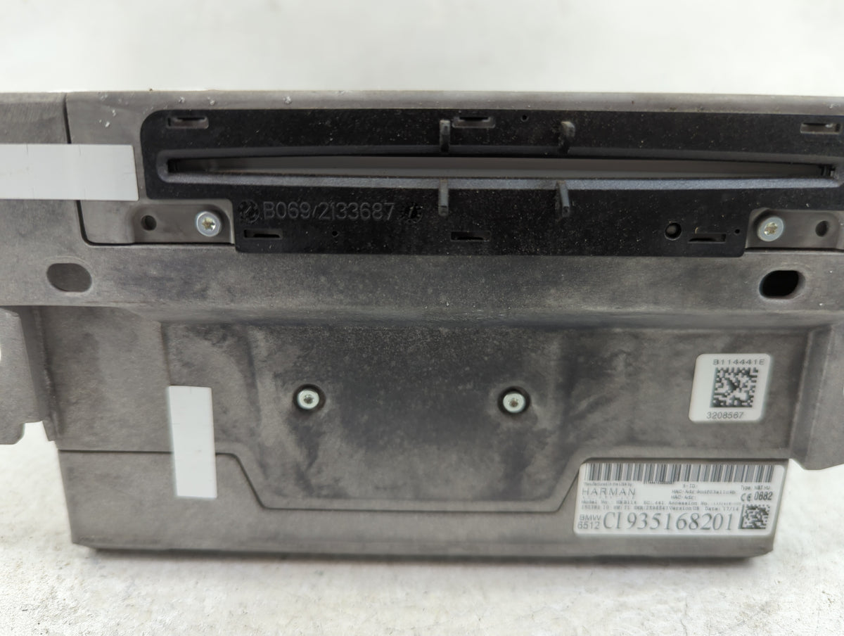 2014-2016 Bmw 528i Radio AM FM Cd Player Receiver Replacement P/N:CI 935168201 Fits 2014 2015 2016 2017 2019 OEM Used Auto P