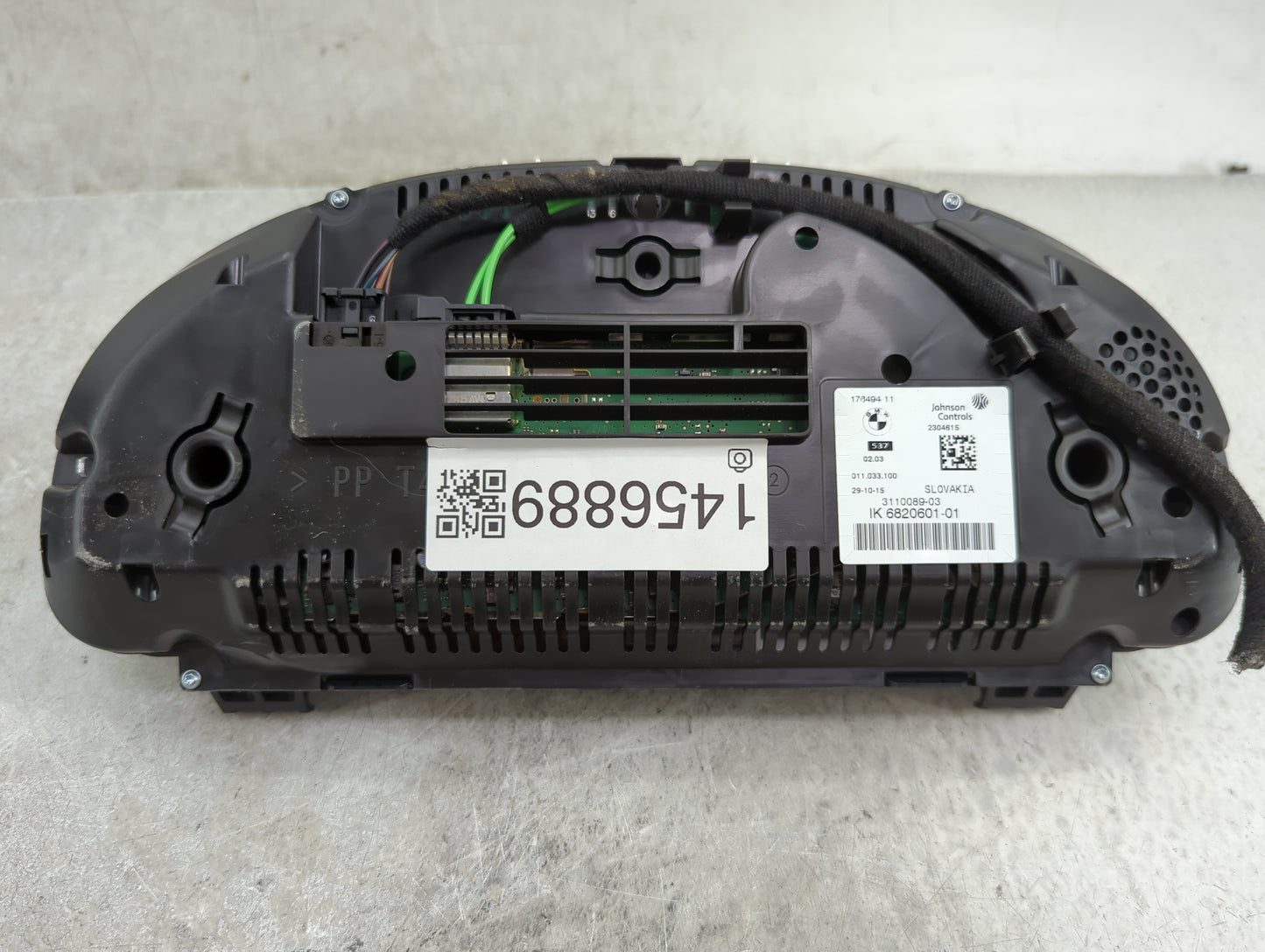 2014-2016 Bmw 528i Instrument Cluster Speedometer Gauges P/N:9339894-01 Miles: Fits Fits 2014 2015 2016 2017 OEM Used Auto P