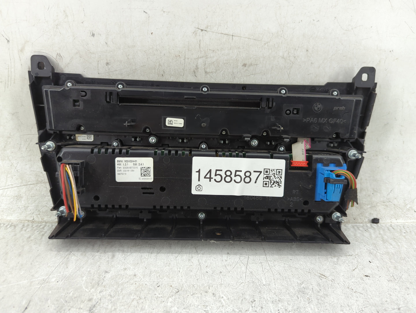 2011-2016 Bmw 528i Climate Control Module Temperature AC/Heater Replacement P/N:9324324-01 Fits Fits 2011 2012 2013 2014 201