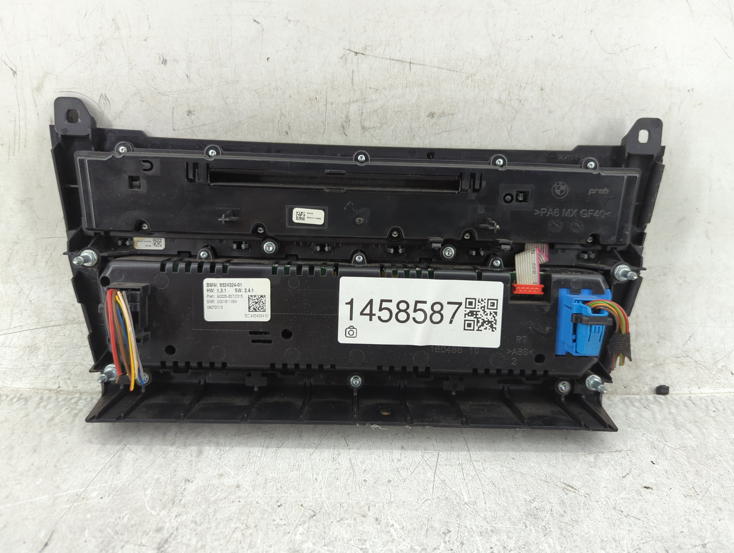 2011-2016 Bmw 528i Climate Control Module Temperature AC/Heater Replacement P/N:9324324-01 Fits Fits 2011 2012 2013 2014 201