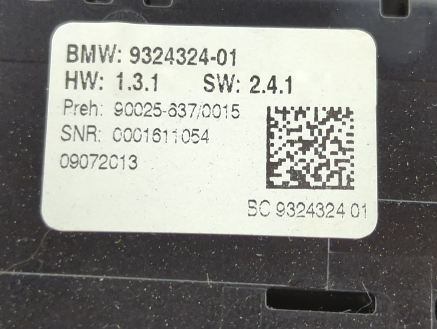 2011-2016 Bmw 528i Climate Control Module Temperature AC/Heater Replacement P/N:9324324-01 Fits Fits 2011 2012 2013 2014 201