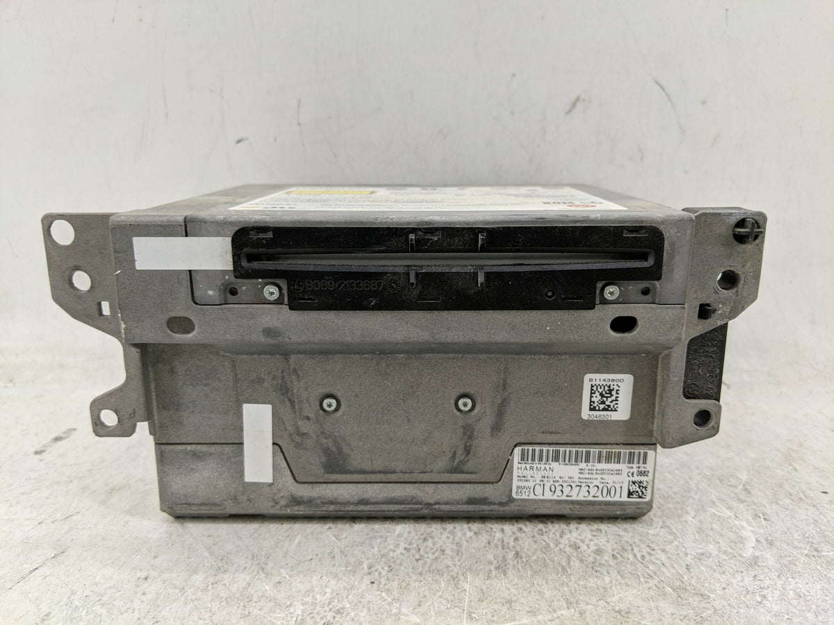 2014 Bmw 535i Radio AM FM Cd Player Receiver Replacement OEM Used Auto Parts - Oemusedautoparts1.com