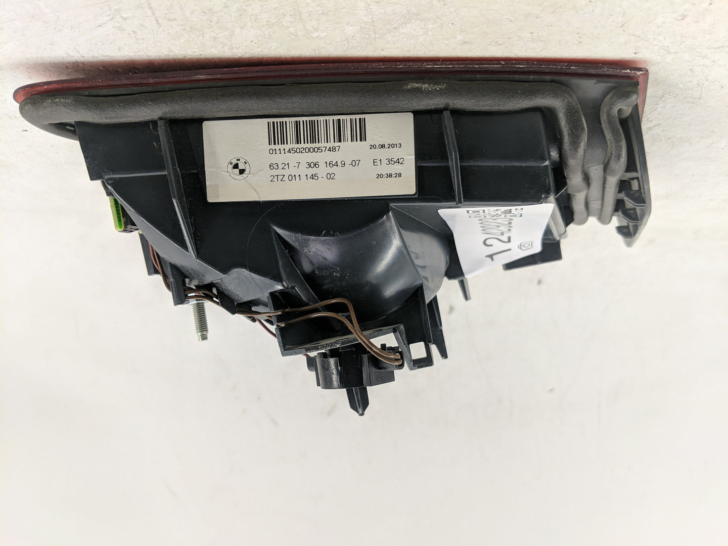 2014 Bmw 535i Passenger Right Side Deck Lid Mounted Tail Light - Oemusedautoparts1.com