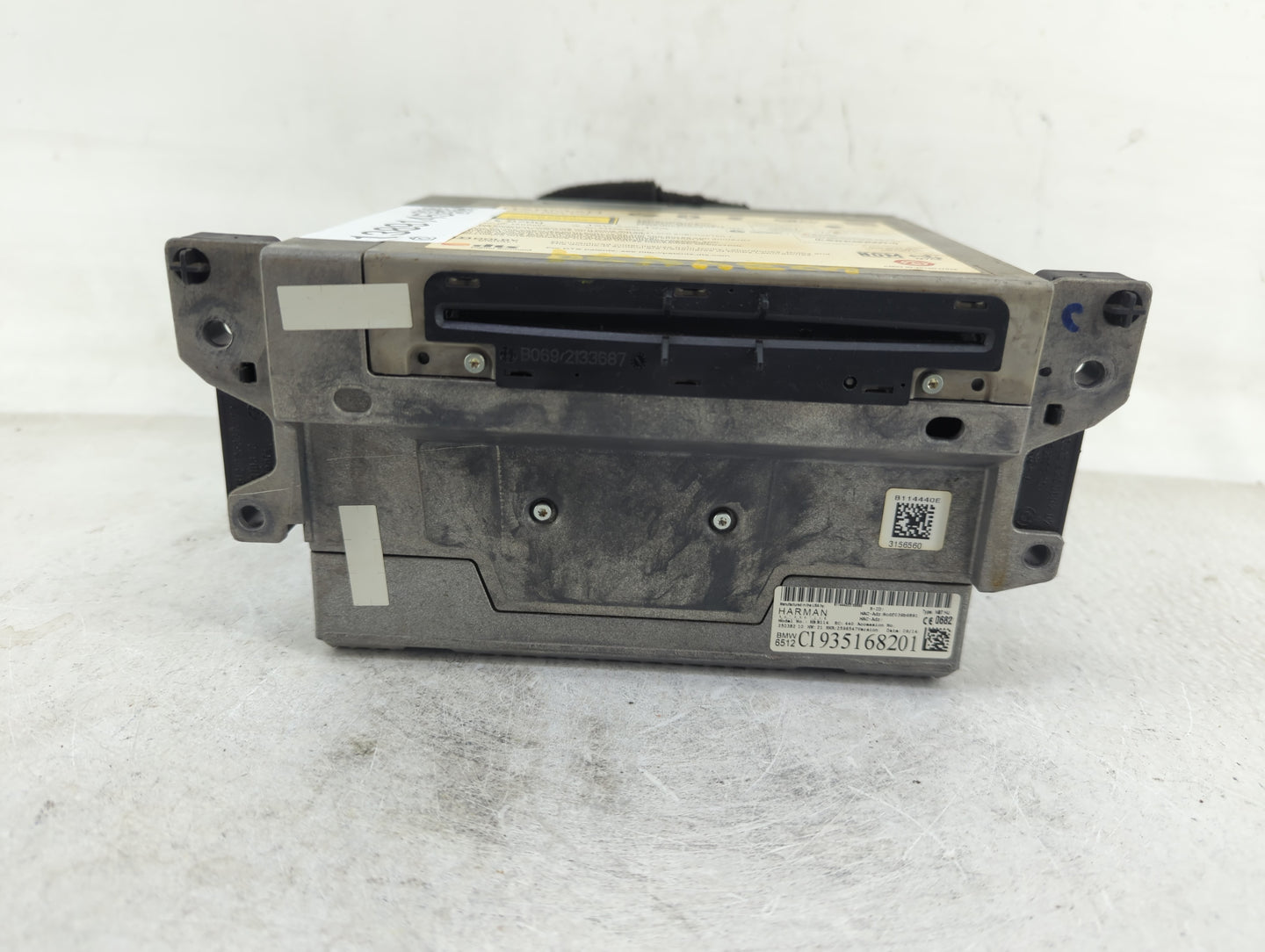 2013-2014 Bmw 535i Radio AM FM Cd Player Receiver Replacement P/N:935168201 Fits Fits 2013 2014 2015 OEM Used Auto Parts - O