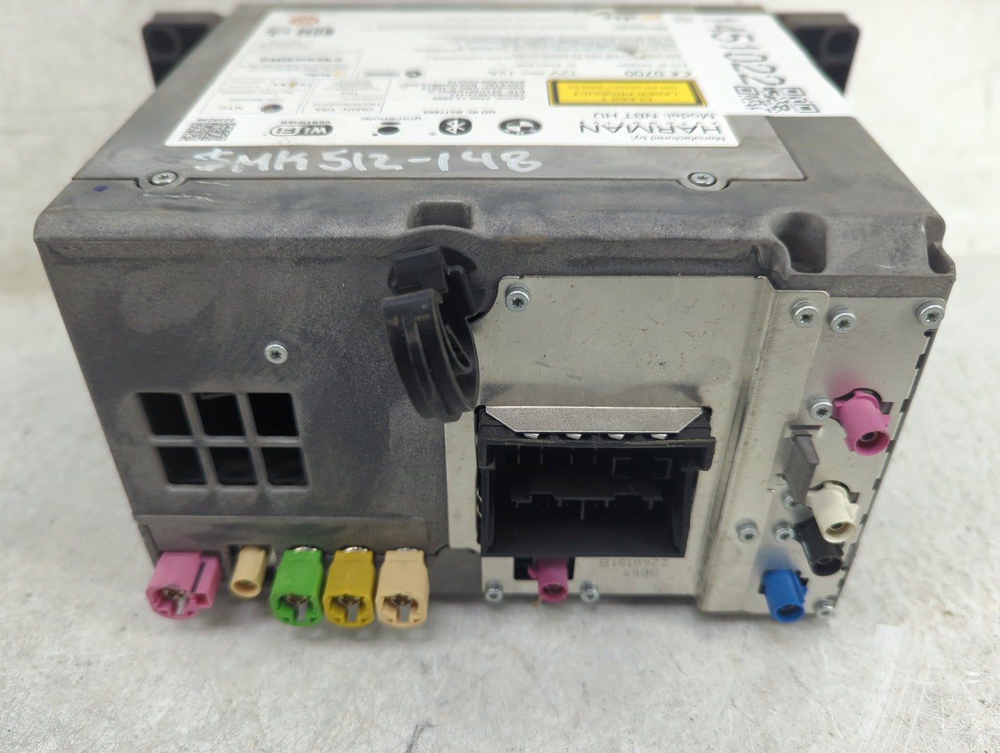 2014-2017 Bmw 535i Radio AM FM Cd Player Receiver Replacement P/N:NBT HU T8GB067, 6434A-B067 Fits Fits 2014 2015 2016 2017 2