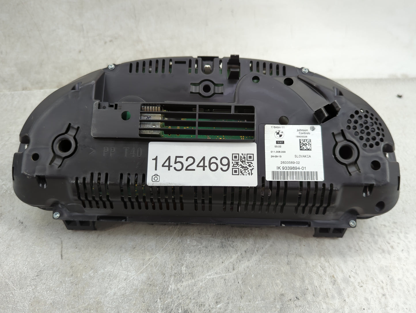 2014-2016 Bmw 535i Instrument Cluster Speedometer Gauges P/N:9339894-01 Miles: Fits Fits 2014 2015 2016 2017 OEM Used Auto P