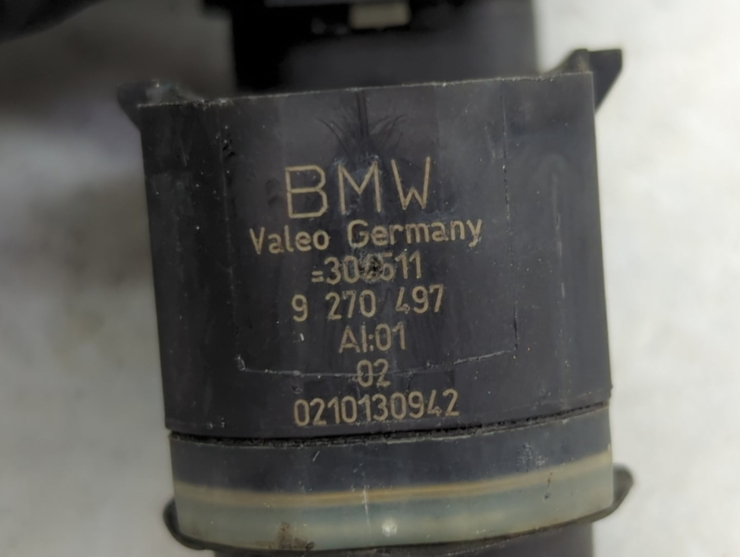 2014 Bmw 535i Front Park Assist Sensor Black - Oemusedautoparts1.com